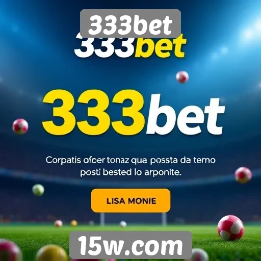 Promoções e bônus oferecidos pelo site de apostas 333bet
